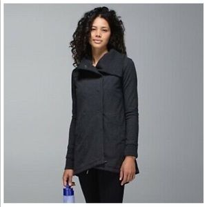 Lululemon Gratitude Wrap Jacket In Gray Size 4